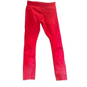Lululemon Tight Stuff‎ Tight II 25"Ruby Red size 4 Women's